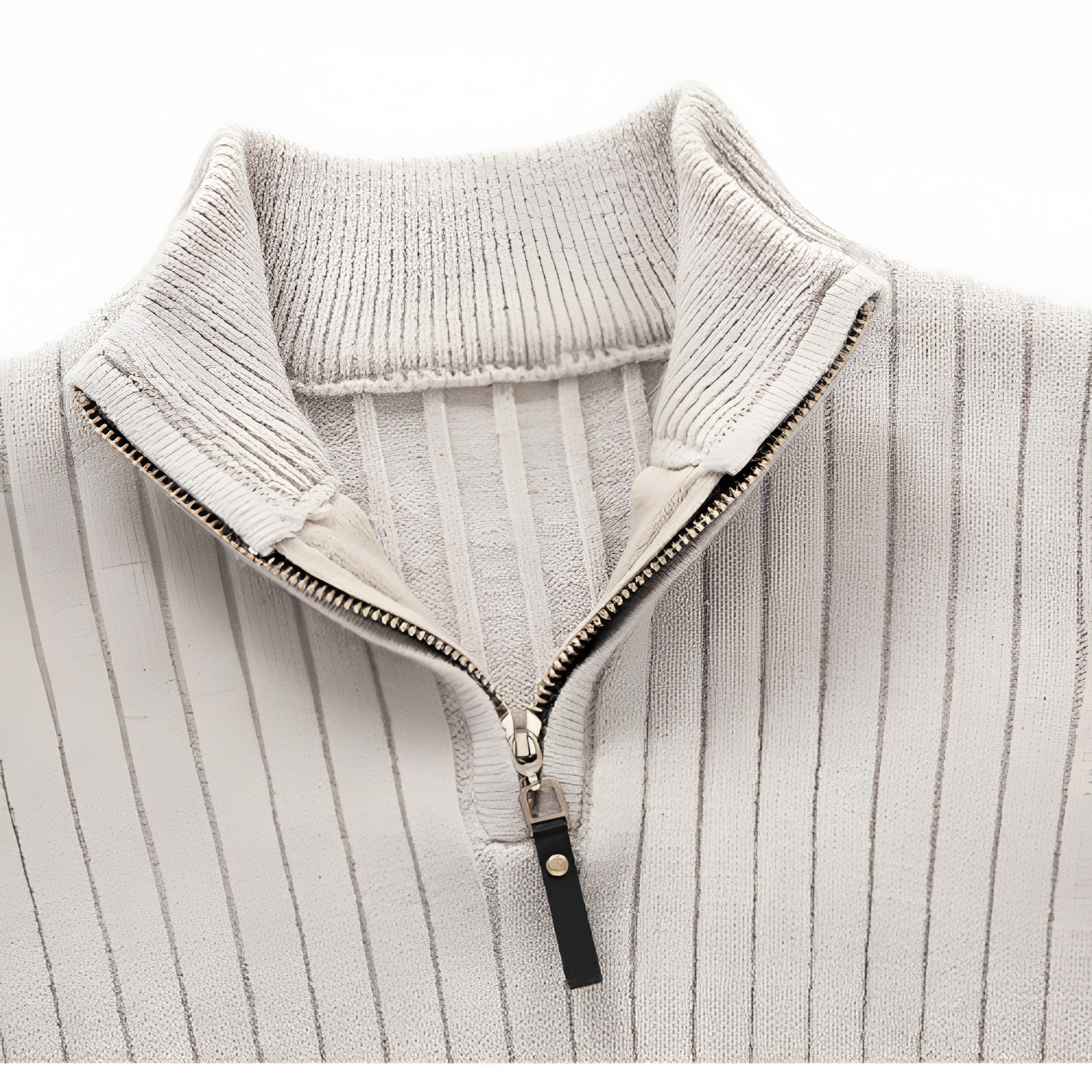 Slim Ribbed Jumper | Men's Winter Knit Stylish