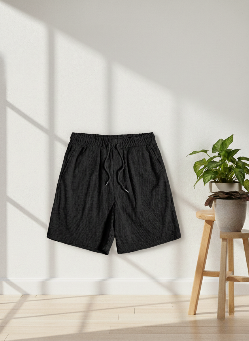 Men's Casual Short-Sleeve Shirt and Shorts Set | Two Piece