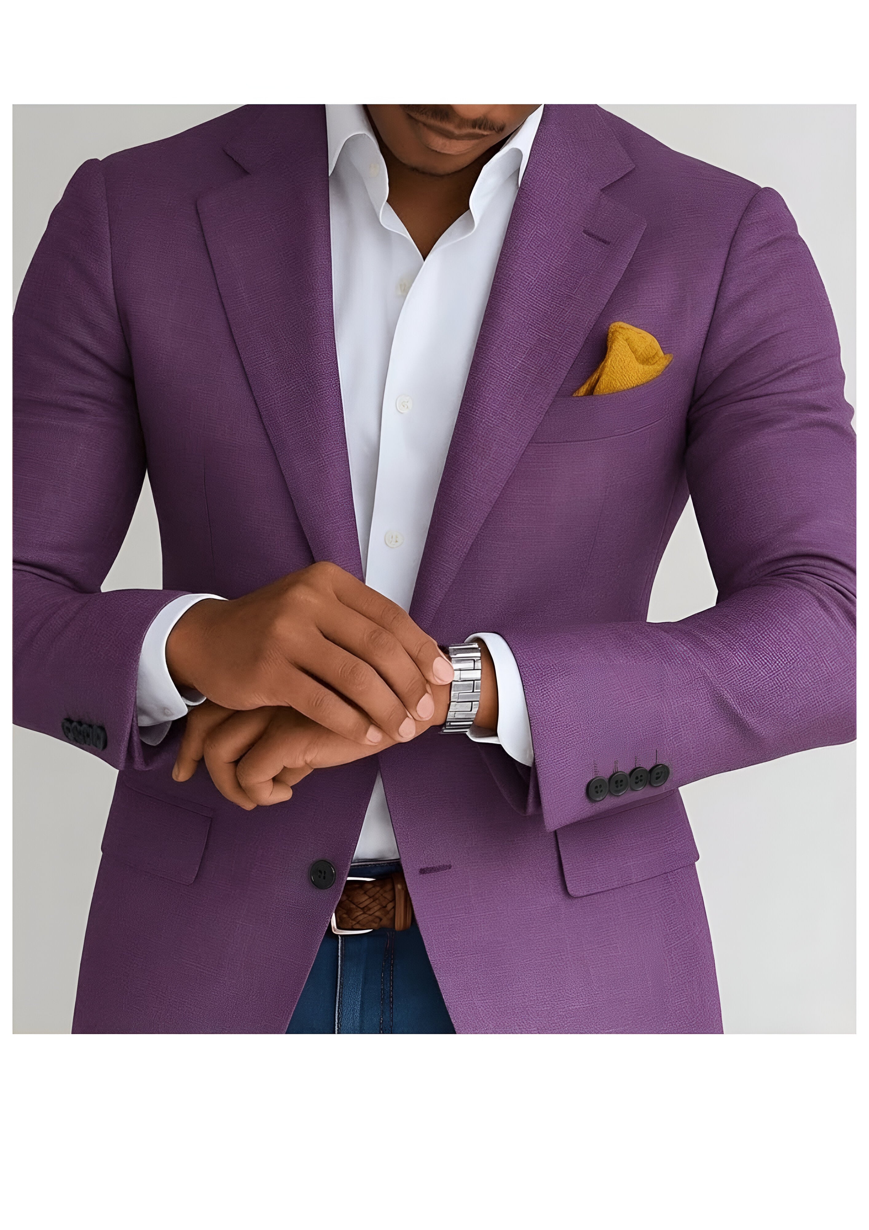 Men’s Tailored Blazer | Formal Suit Jacket