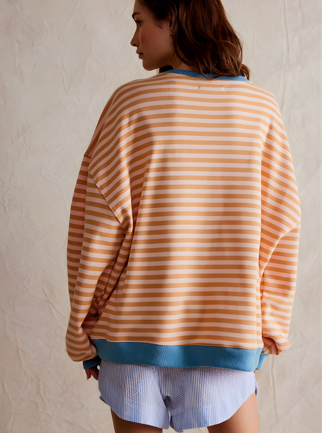 Women’s Summer Striped Jumper | Relaxed Casual Home Loungewear