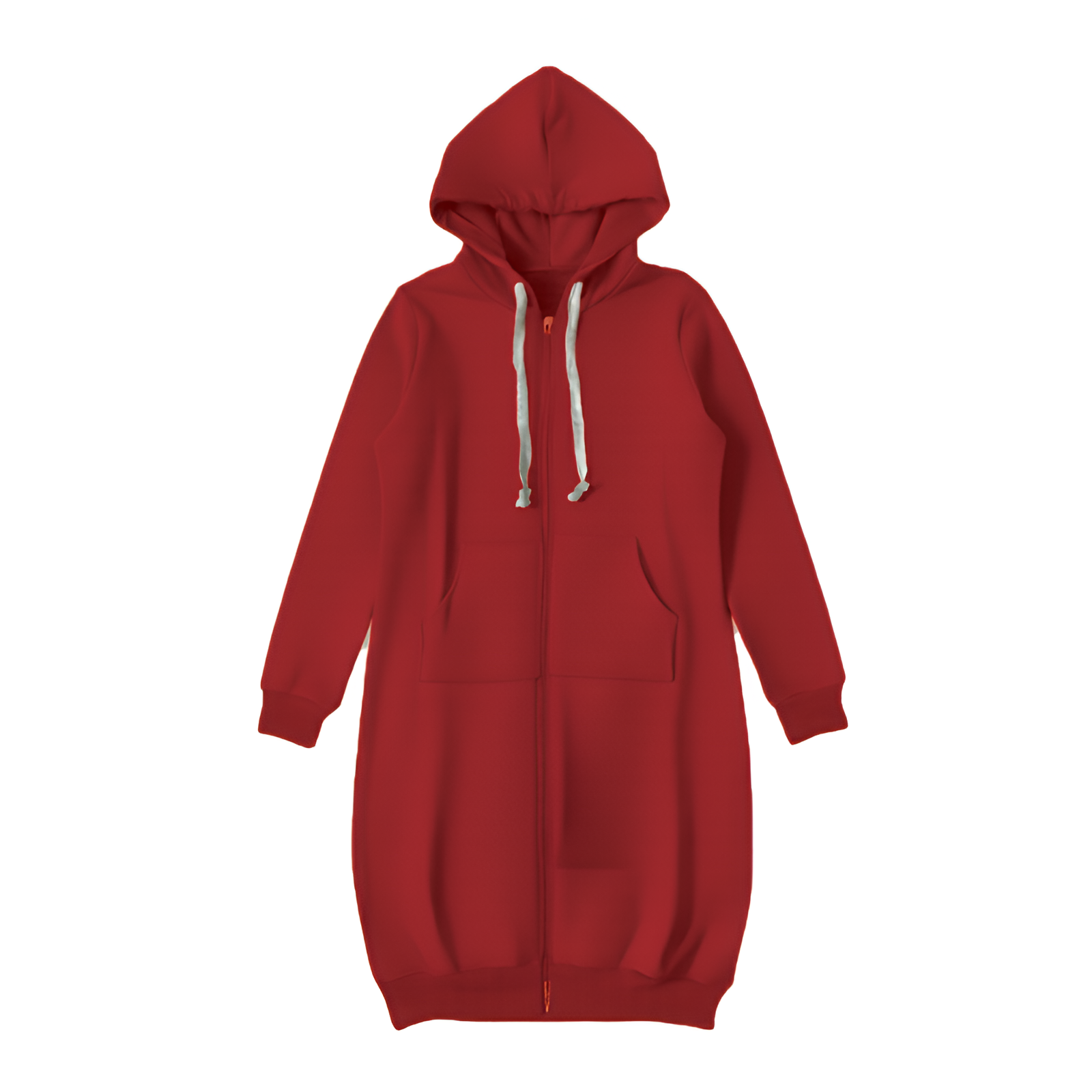 Hoodie Dress Jumper | Women's Winter Zip Up