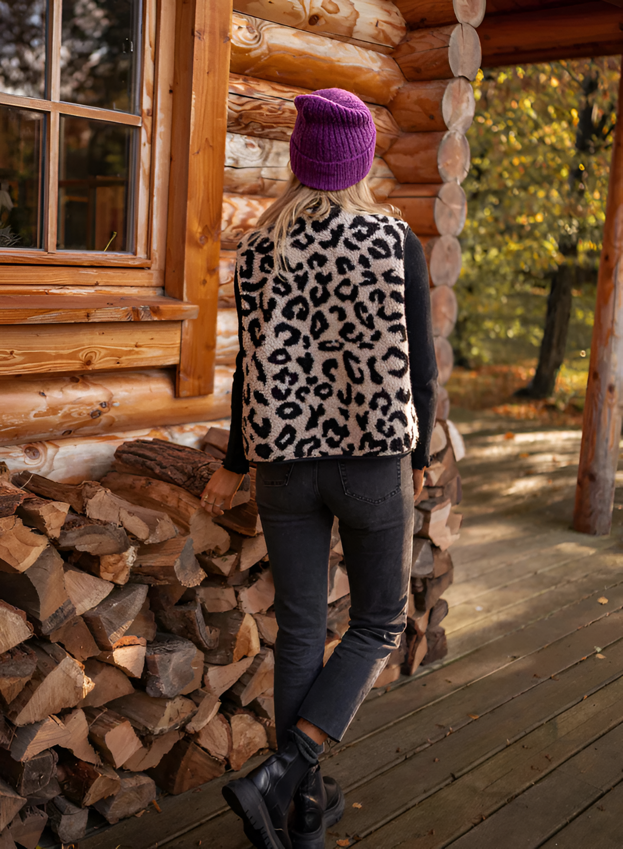 Leopard Vest | Women's Seasonal Attire