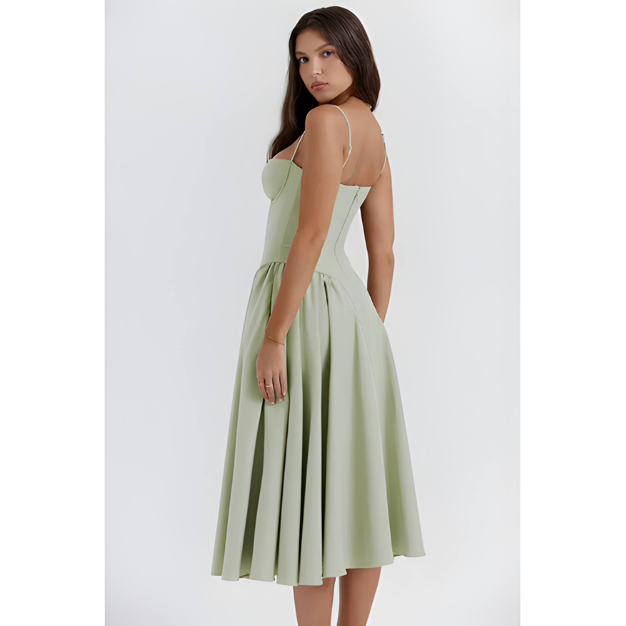 Women's Sleeveless Midi Dress | Summer