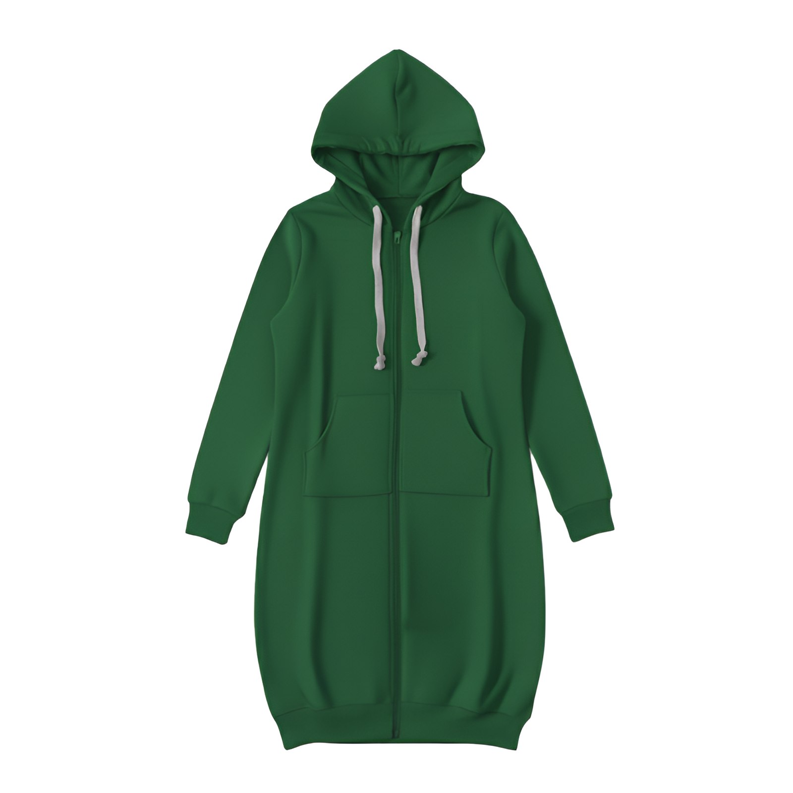 Hoodie Dress Jumper | Women's Winter Zip Up