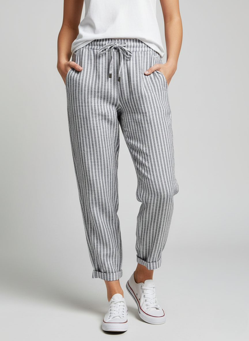 Women’s High-Waist Pants | Flowing Fit