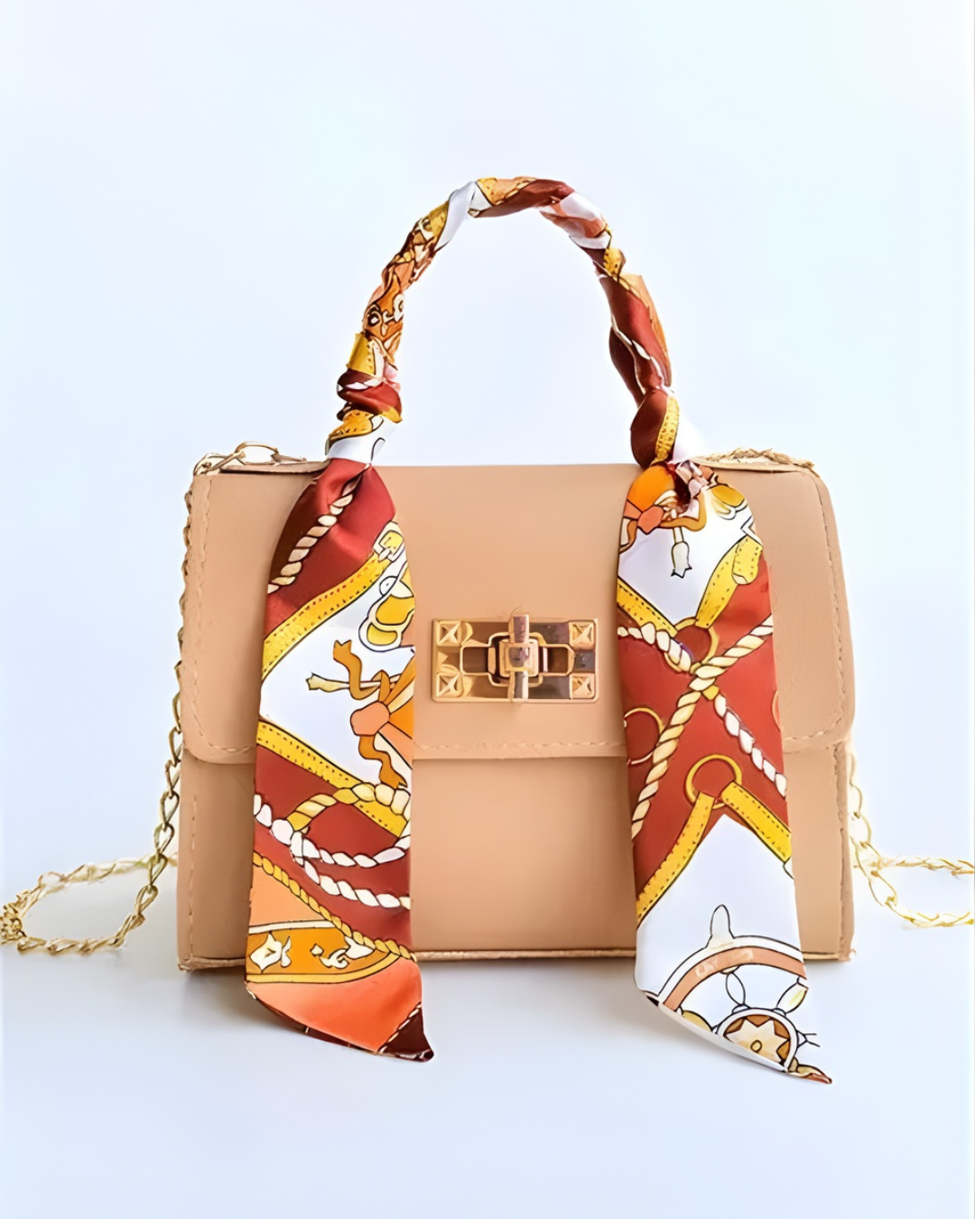 Women’s Summer Mini Crossbody Bag | Scarf Handle
