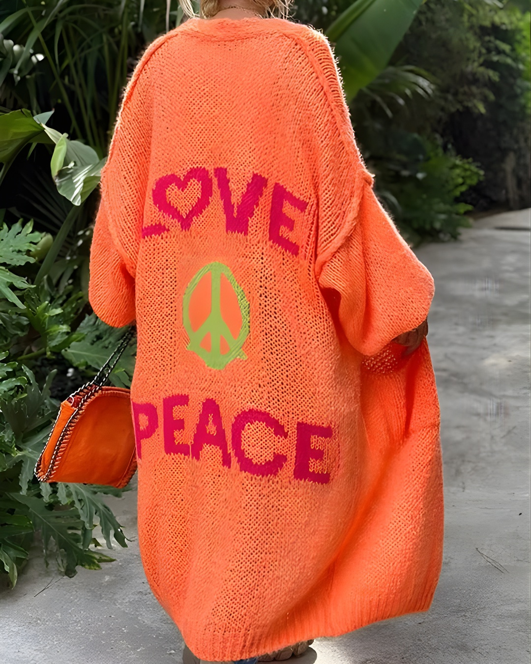 Women’s Summer Graphic Cardigan | Long