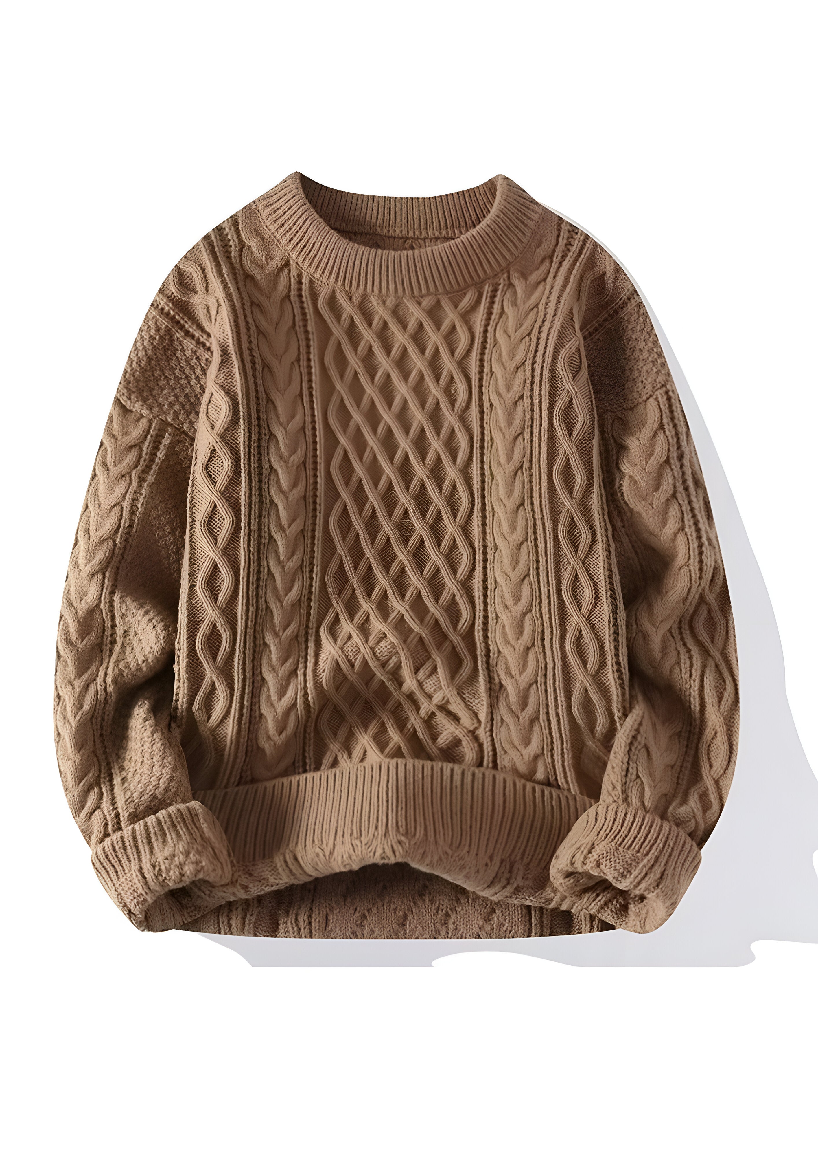 Crew Neck Textured Jumper | Women’s Long Sleeve