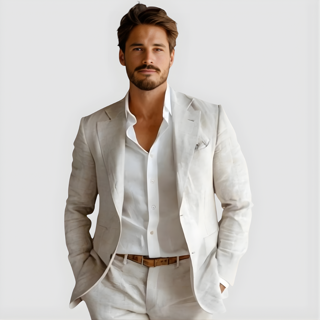 Men’s Summer Tailored Blazer | Clean Structured Profile