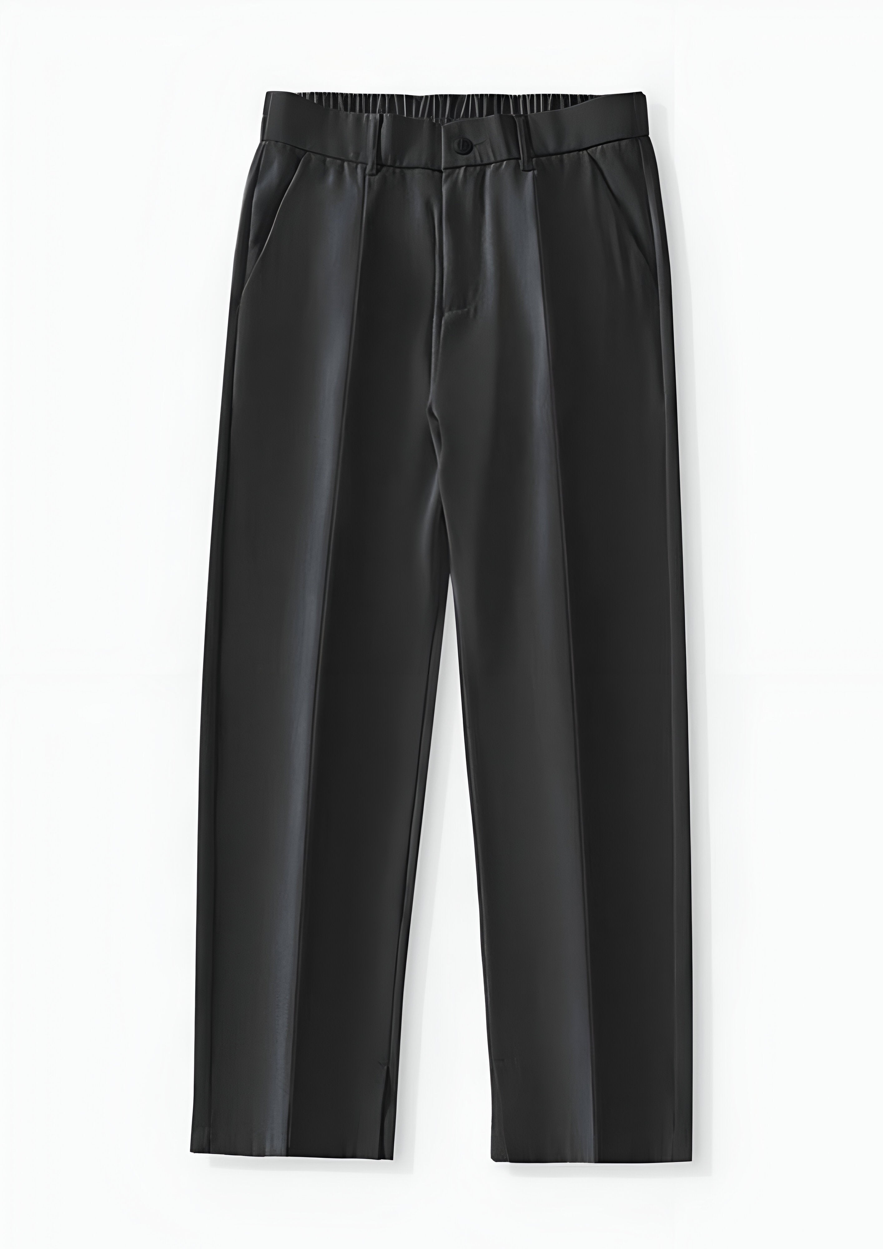 Straight Leg Trousers | Men's Pleated Front