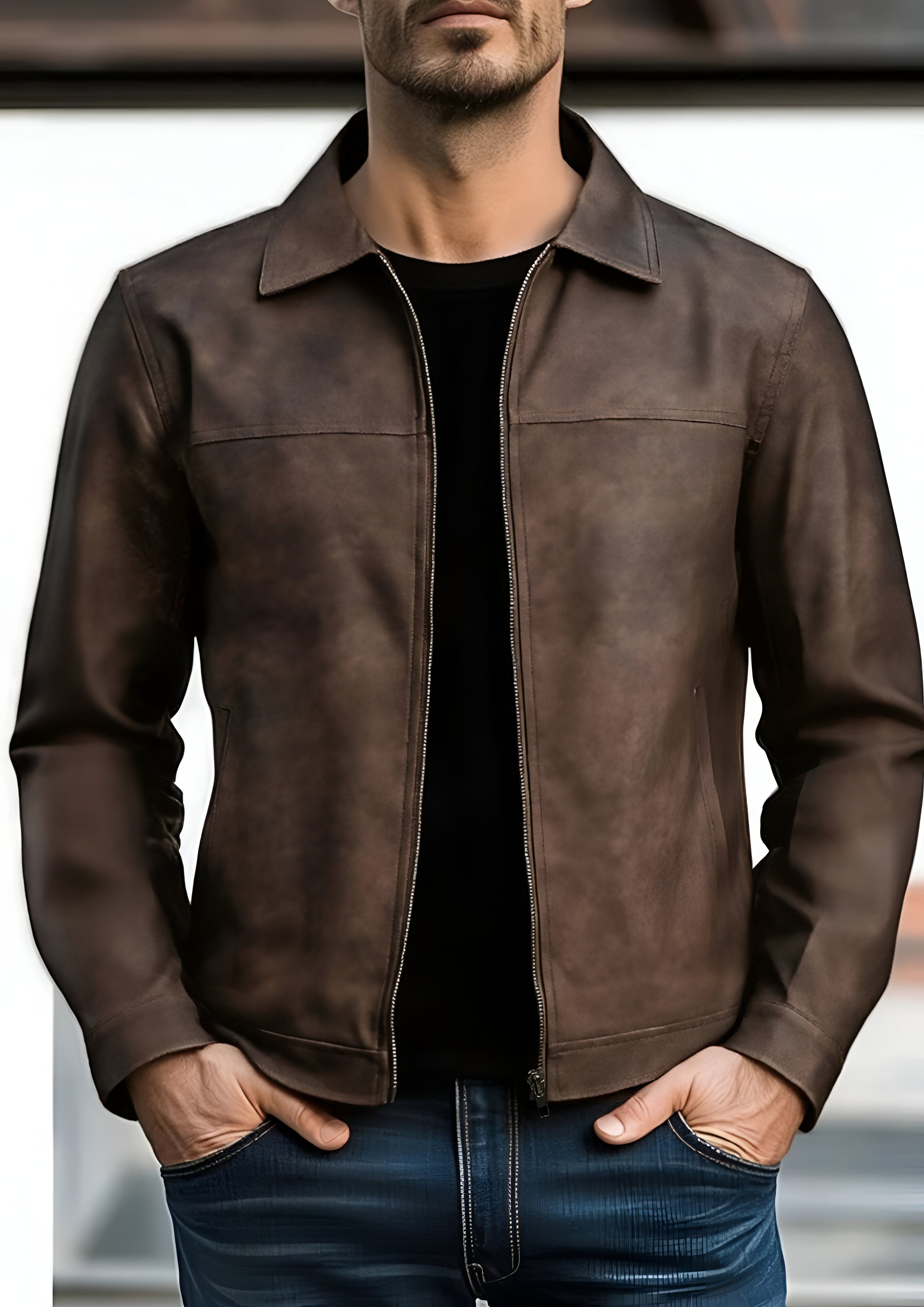 Full Zipper Jacket | Men's Long Sleeve