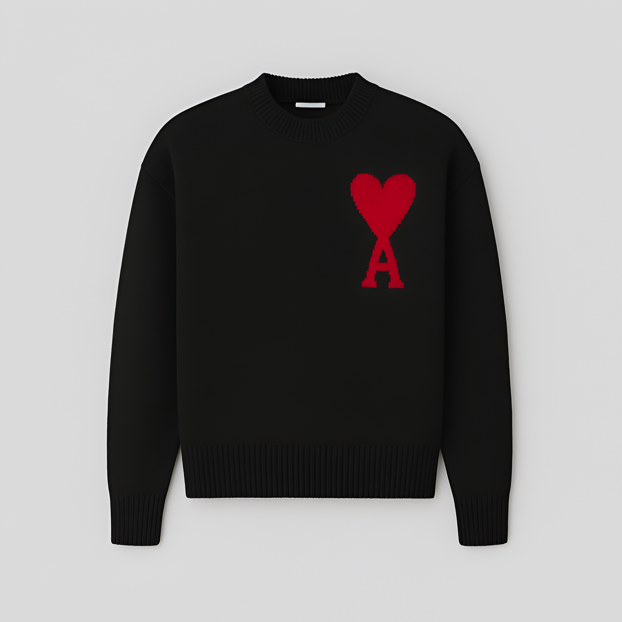 Heart Emblem Jumper | Women's Winter Relaxed