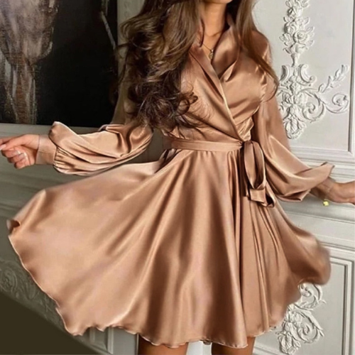 Women's Cocktail Wrap Dress Mini | Summer