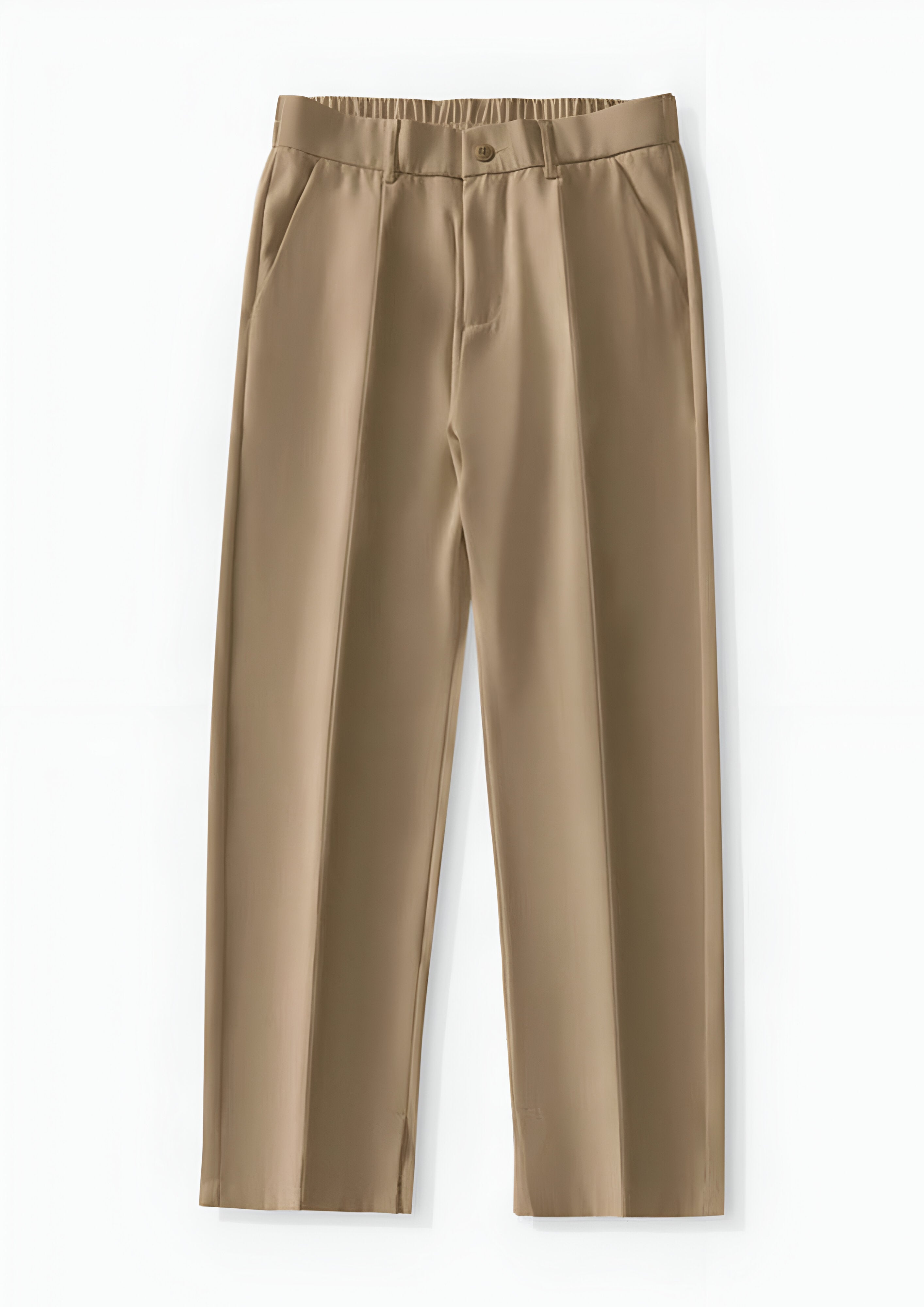 Straight Leg Trousers | Men's Pleated Front