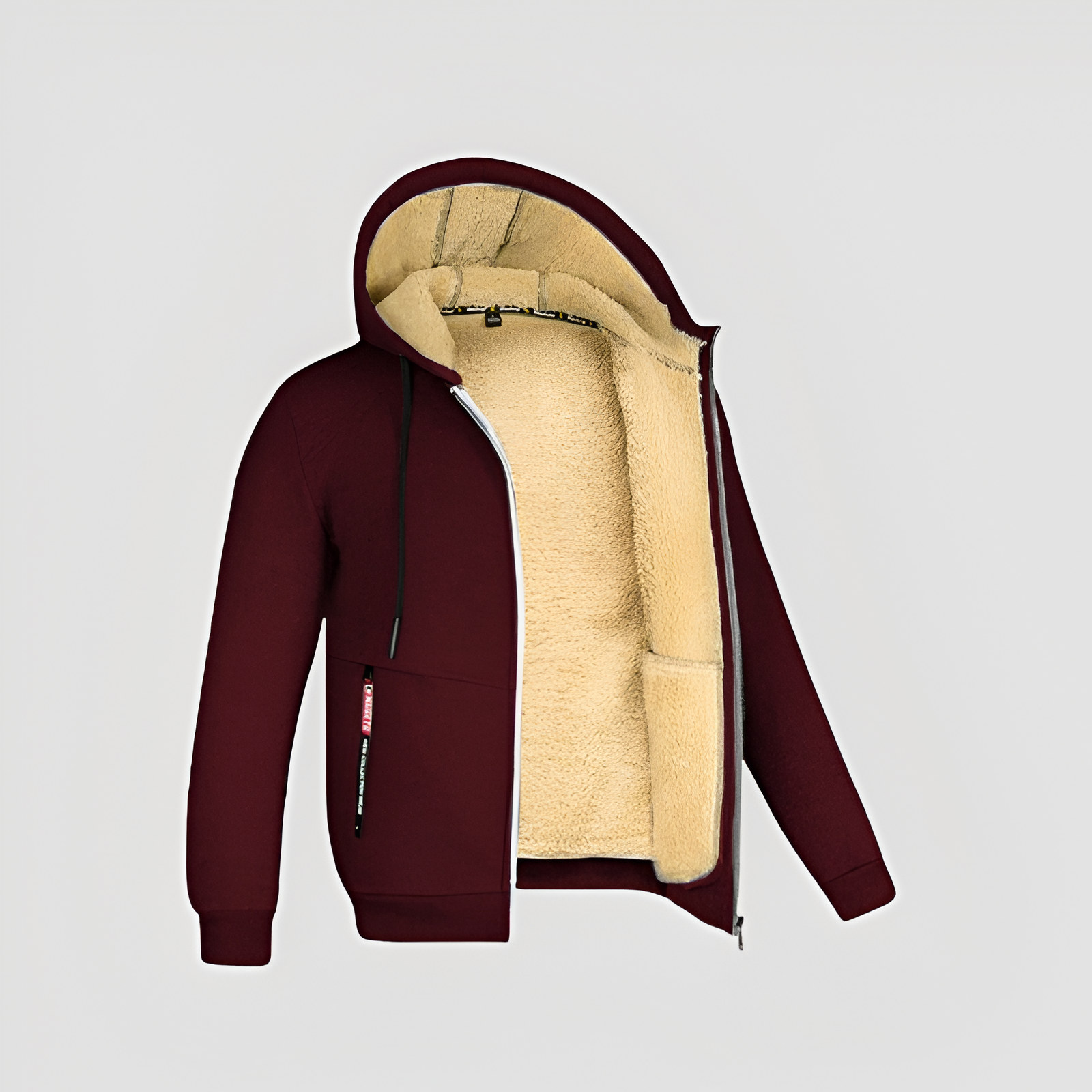 Thermal Hoodie Jumper | Men's Winter Shielded Zip