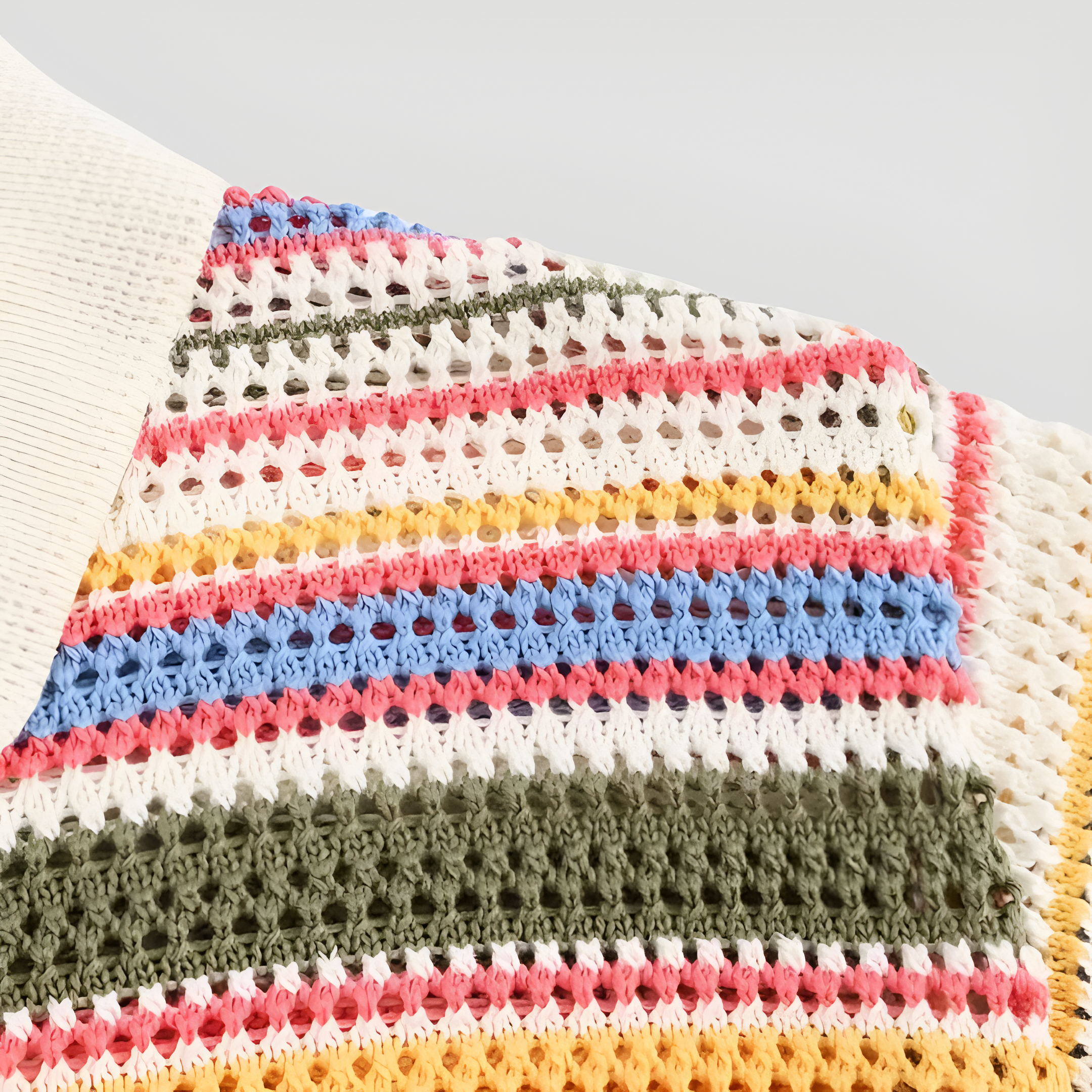Knit Polo Cardigan | Women's Striped