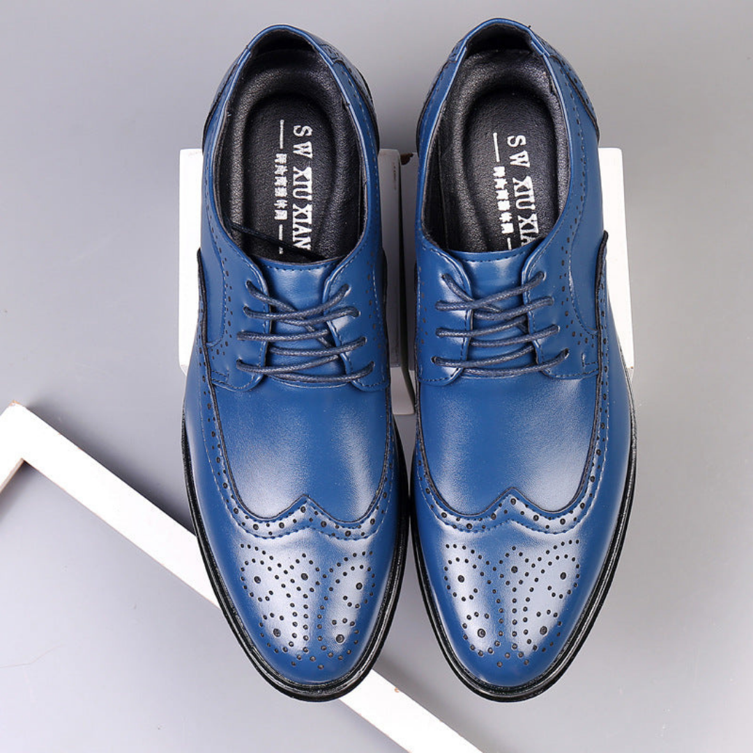 Oxford Shoes | Men's Brogue Lace-Up Summer