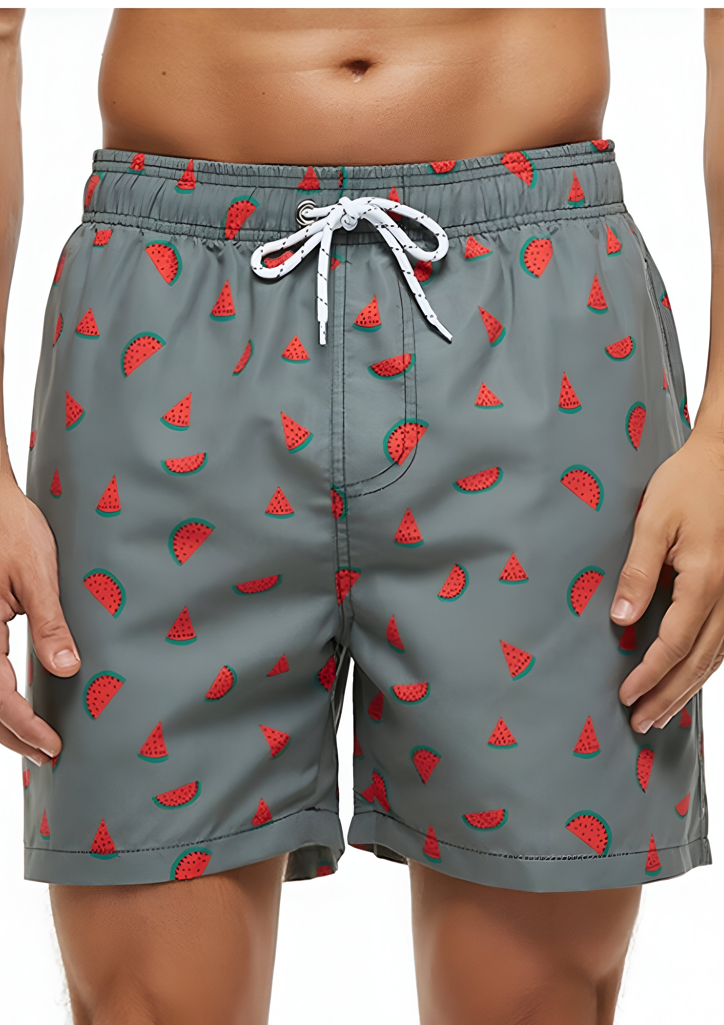 Men's Printed Short Swimming Trunks | Summer