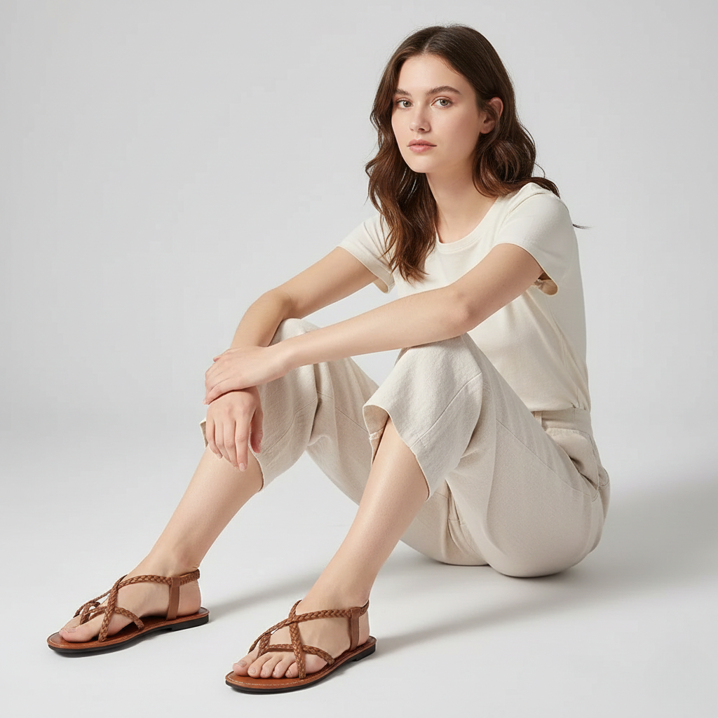 Women’s Adjustable Minimalist Sandals | Lightweight