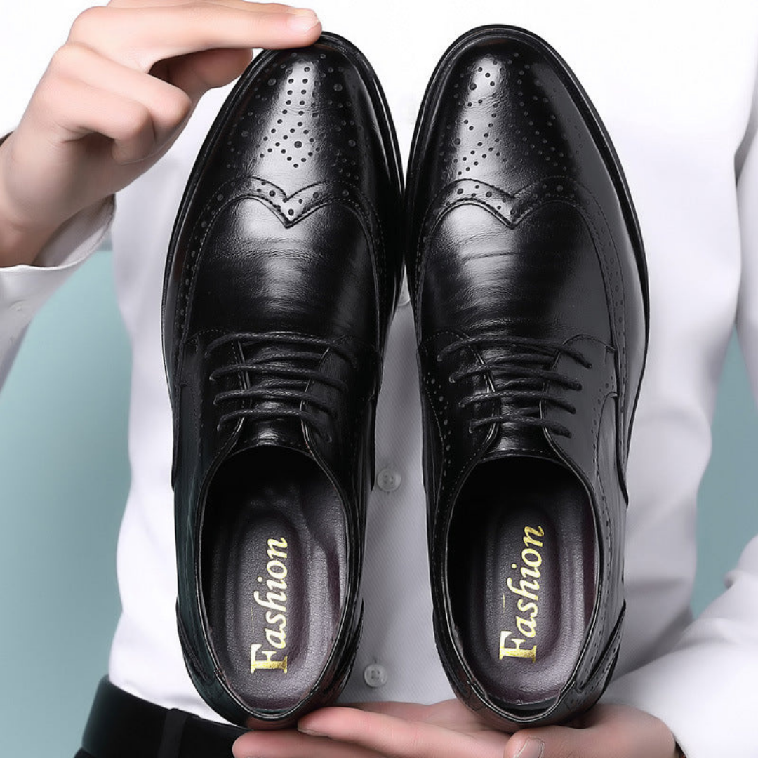 Oxford Shoes | Men's Brogue Lace-Up Summer