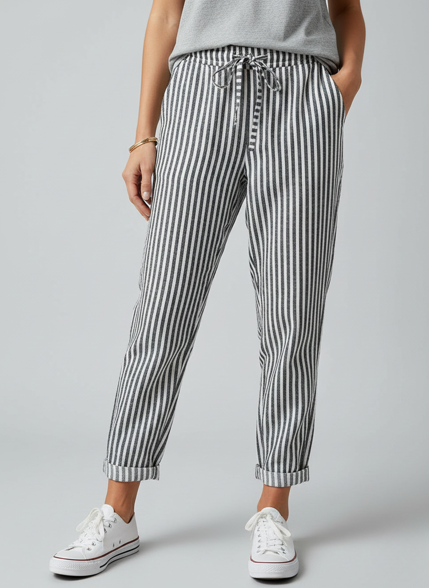 Women’s High-Waist Pants | Flowing Fit