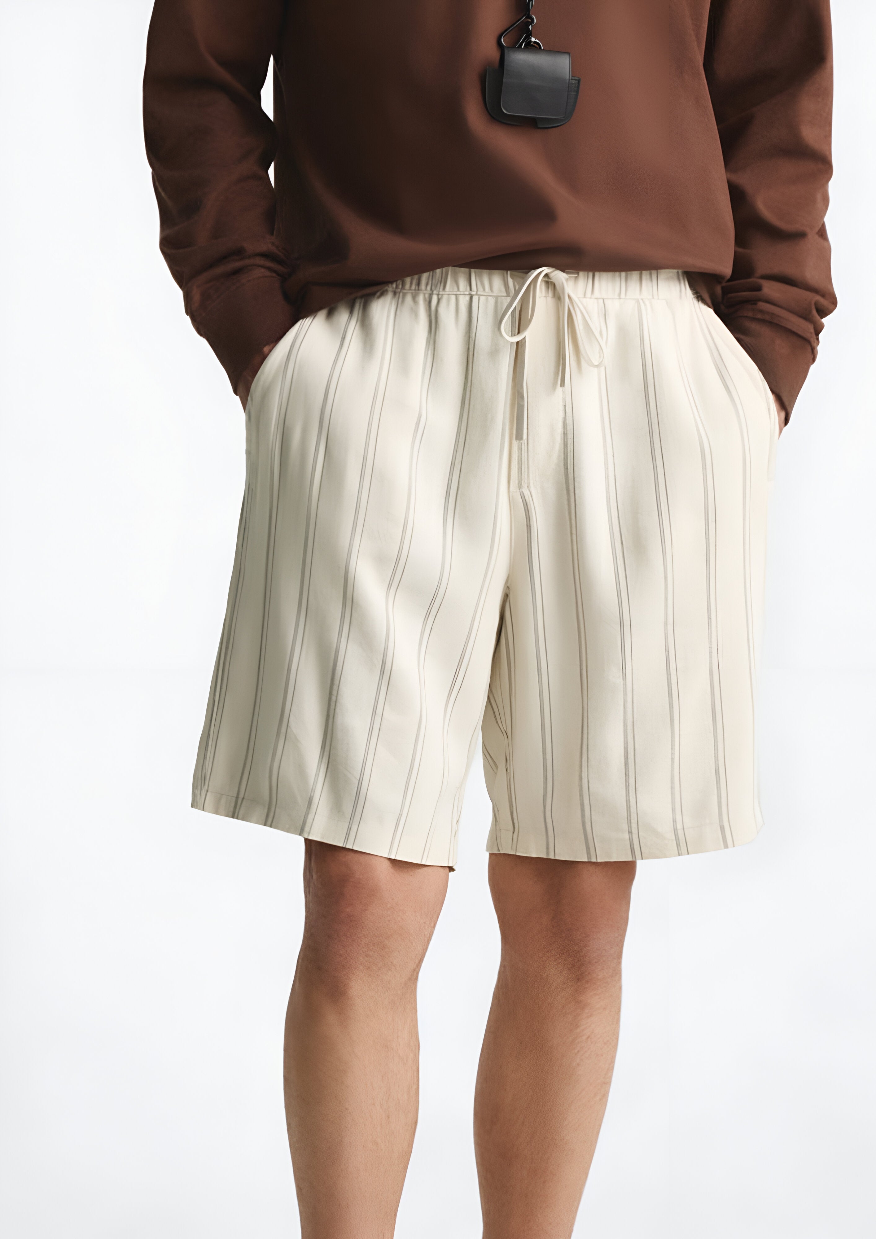 Casual Elastic Waist Shorts | Men's Summer