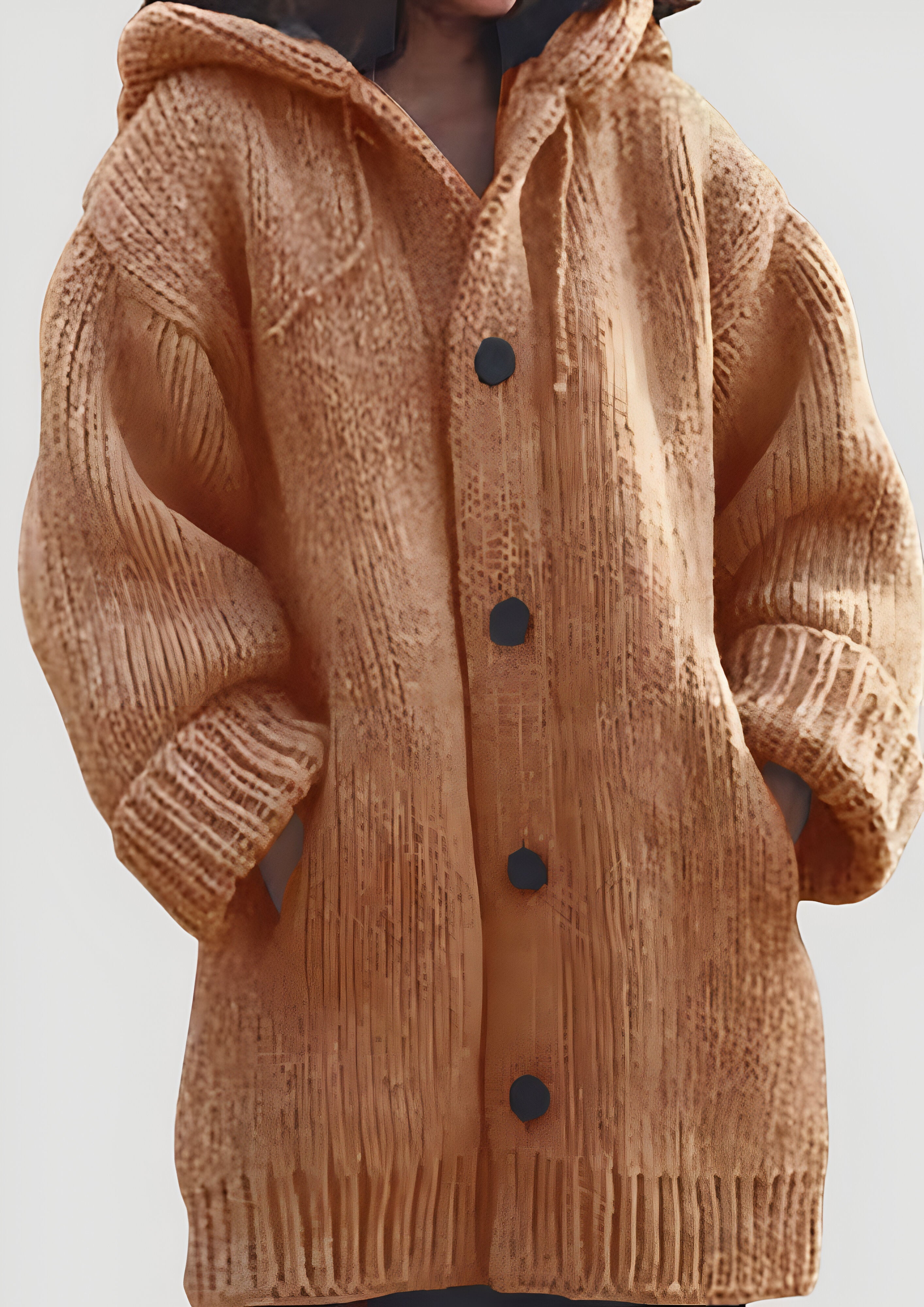 Button-Up Winter Coat | Women’s Oversized