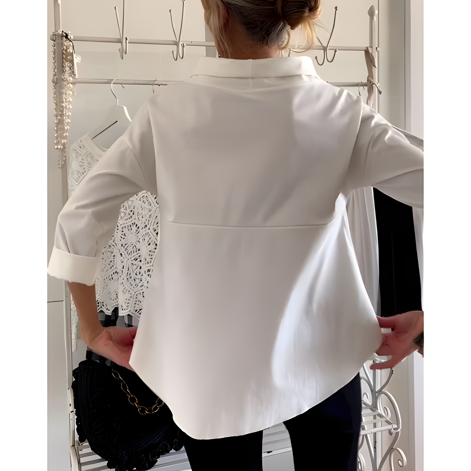 Women's Modern Relaxed Boat Neck Top | Summer