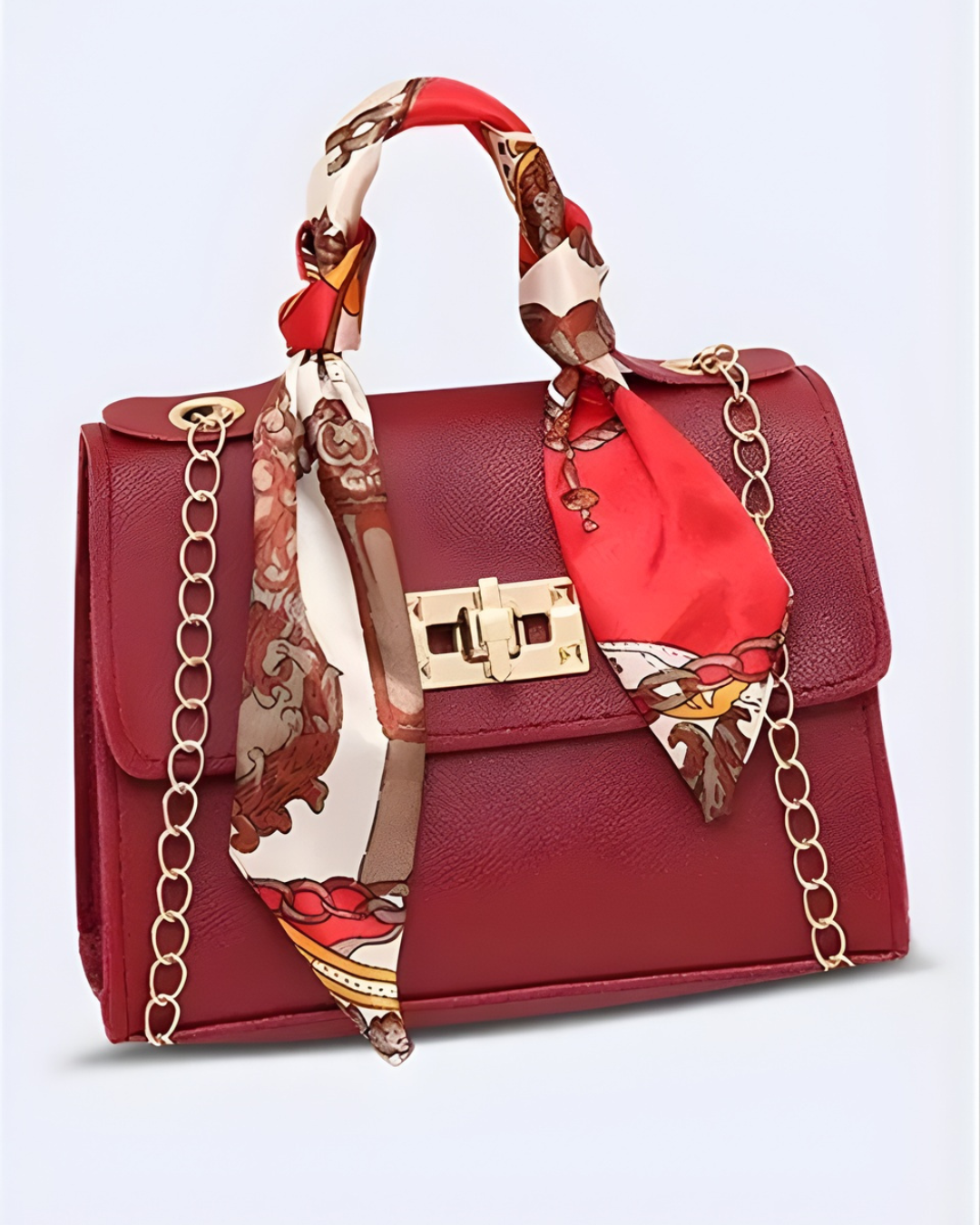 Women’s Summer Mini Crossbody Bag | Scarf Handle