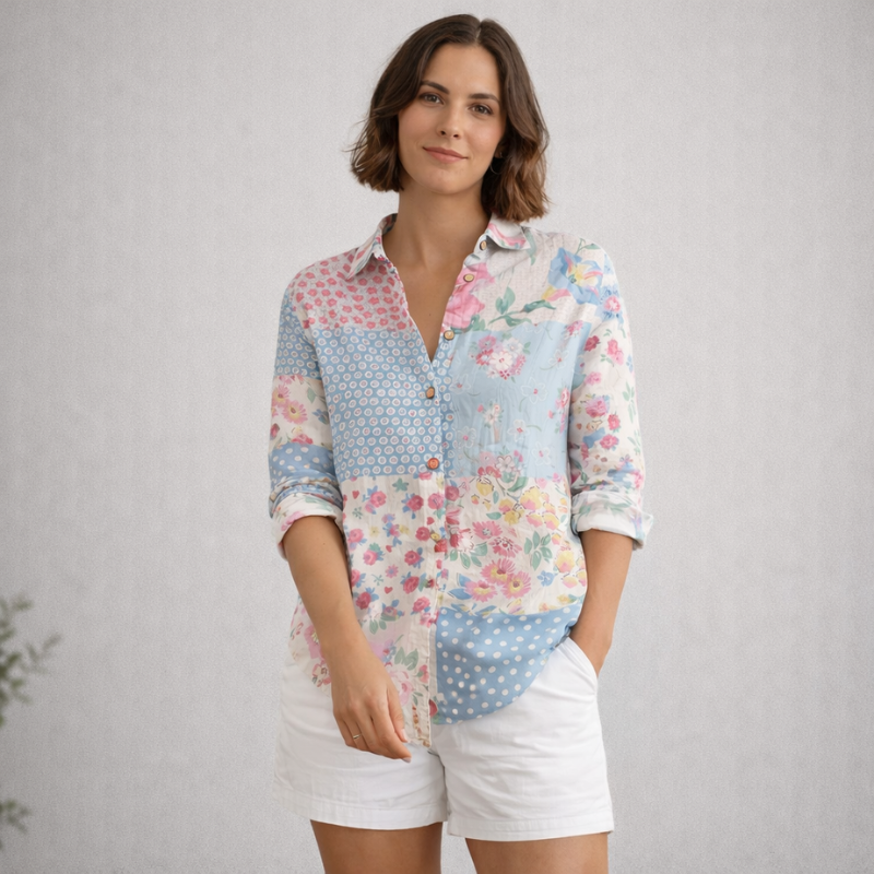 Women’s Classic Button Down Blouse | Long Sleeve