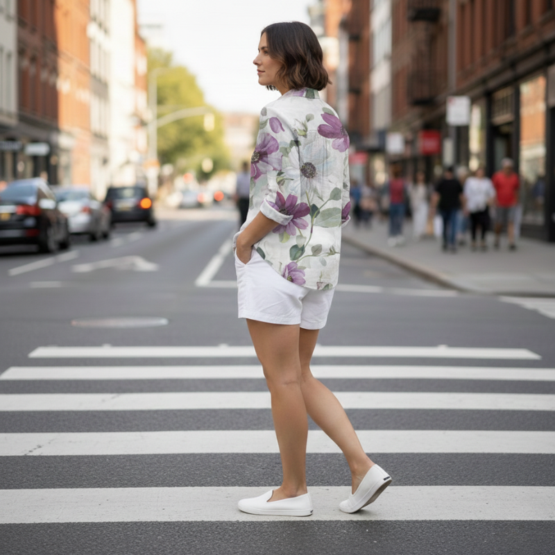 Women’s Classic Button Down Blouse | Long Sleeve