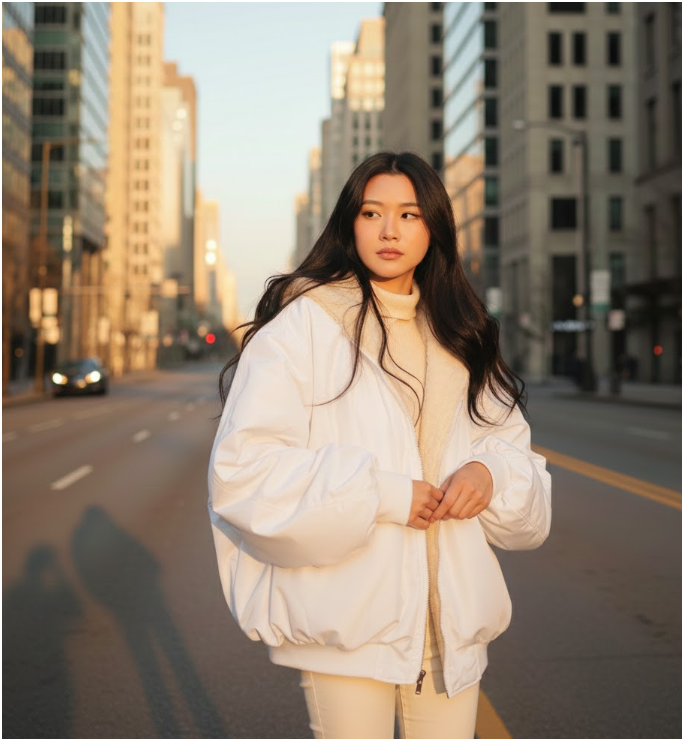 Women's Winter Hoodie Jacket | Oversized