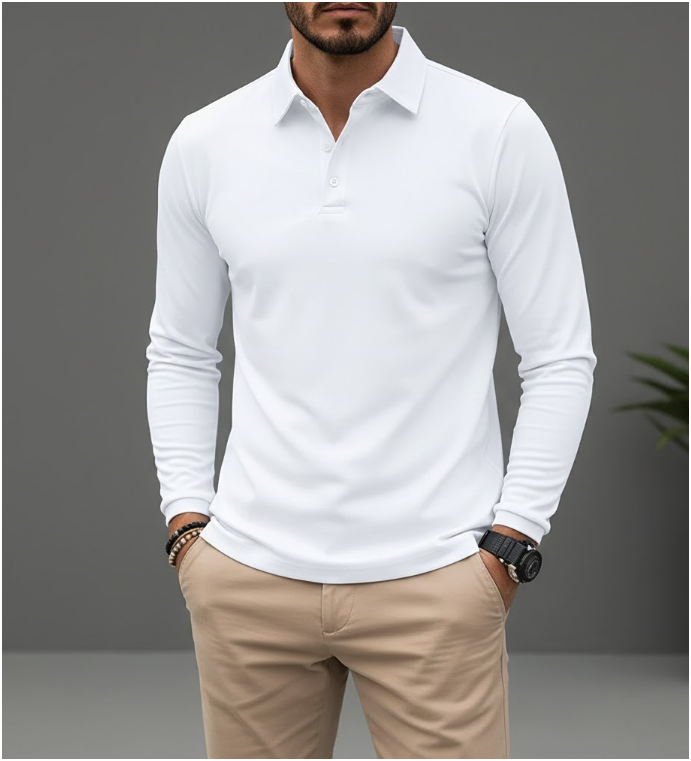 Mens Long Sleeve | Polo Shirt