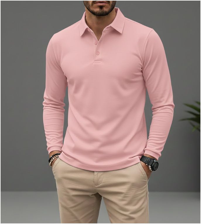 Mens Long Sleeve | Polo Shirt