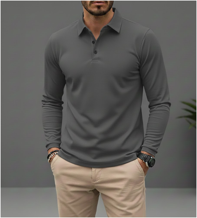 Mens Long Sleeve | Polo Shirt