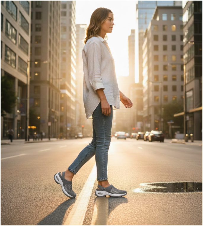 Women's Walking Shoes| Slip-On