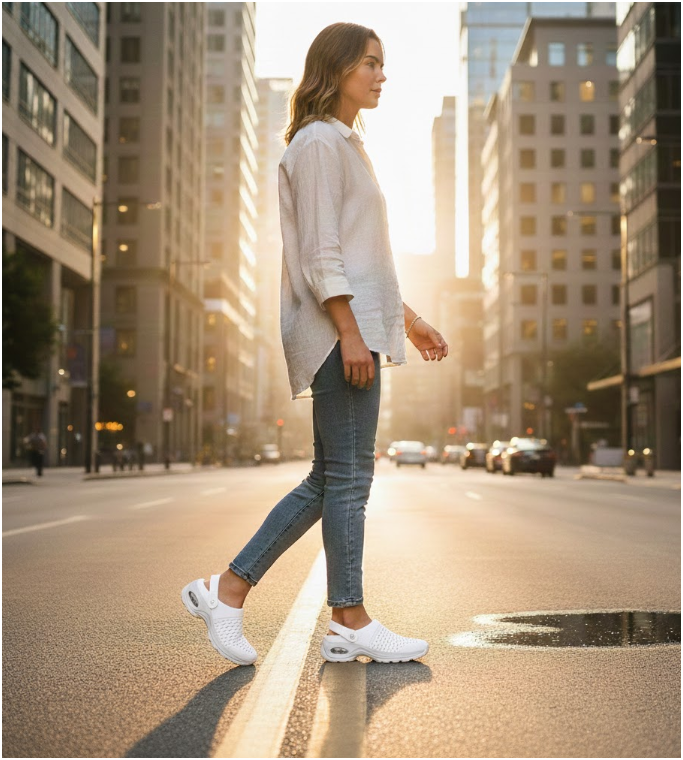 Women's Walking Shoes| Slip-On