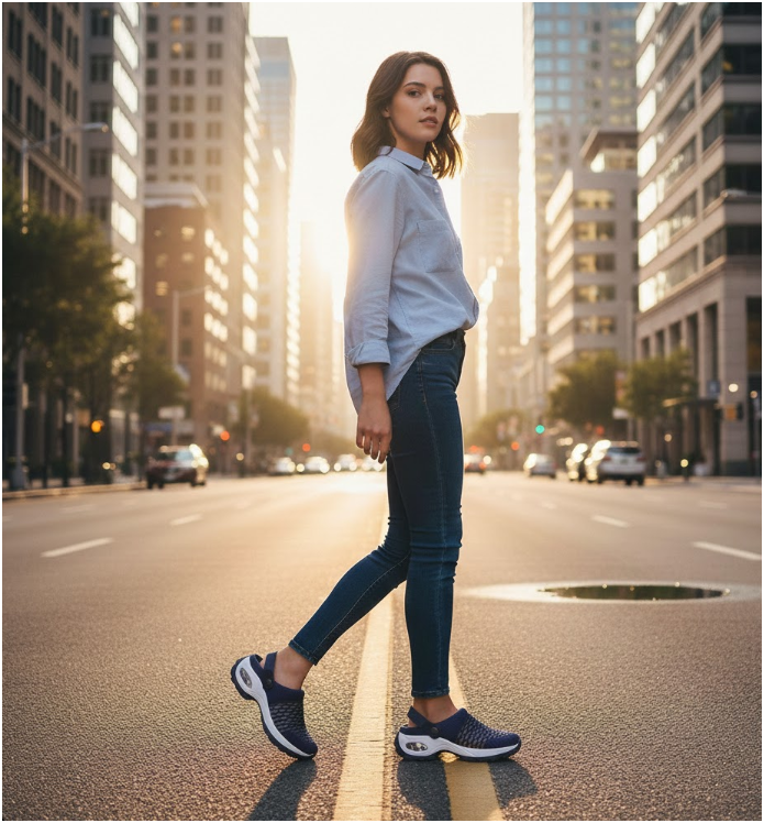 Women's Walking Shoes| Slip-On