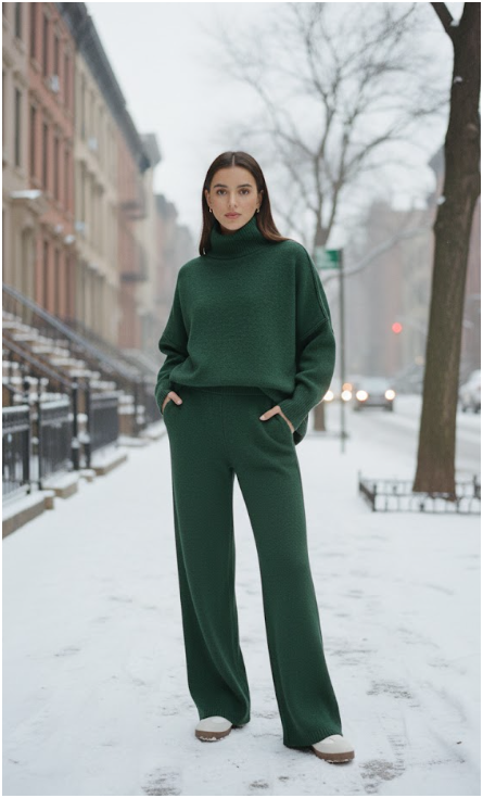 Women's Knitwear Set | Long Sleeves