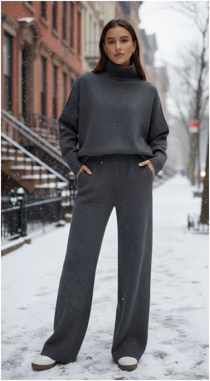 Women's Knitwear Set | Long Sleeves