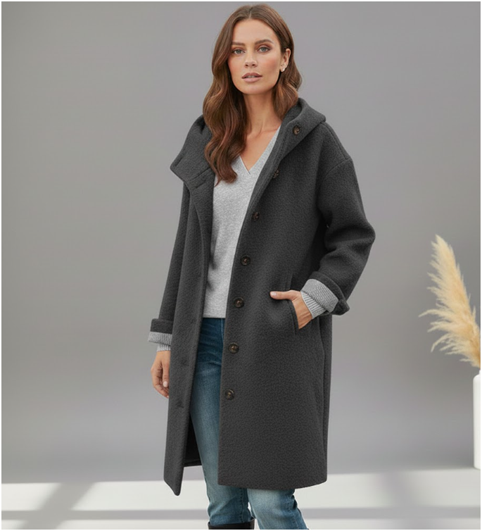 Women's Thick Winter Coat | Hoodie