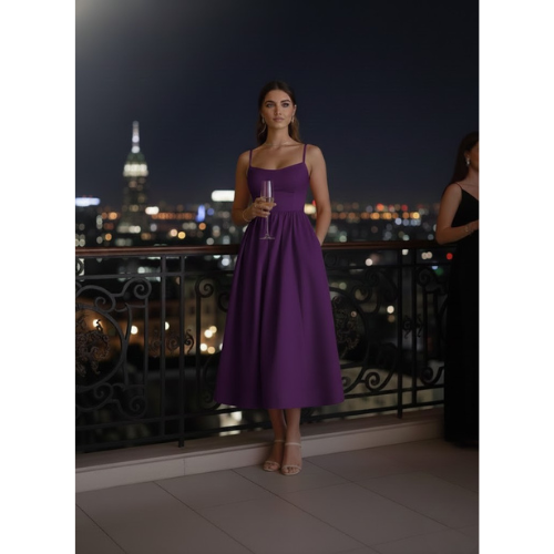 Women's Timeless Summer Flare Dress l Midi