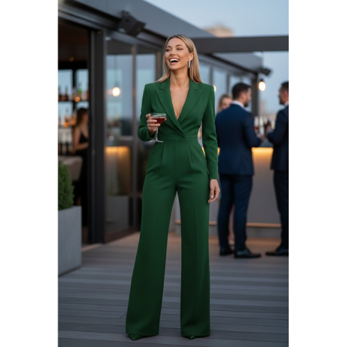 Women's Tailored Wide Leg | Jumpsuit