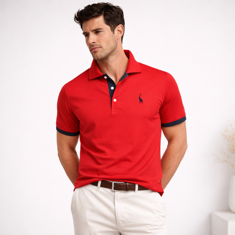 Men’s Casual Classic Polo Shirt | Short Sleeve