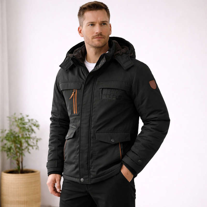 Men’s Tactical Winter Coat | Hooded