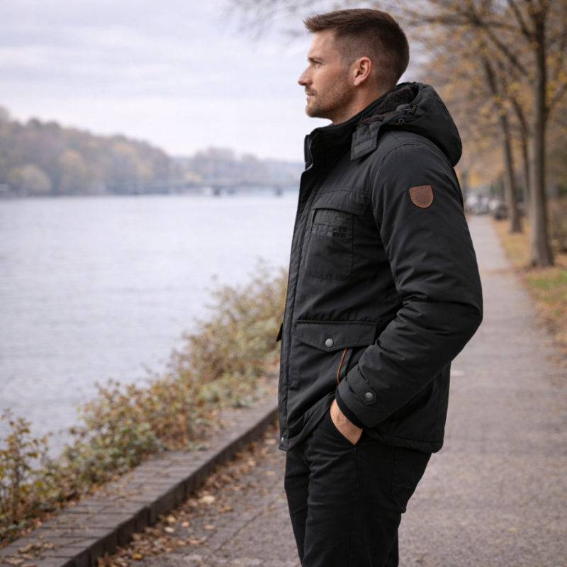 Men’s Tactical Winter Coat | Hooded
