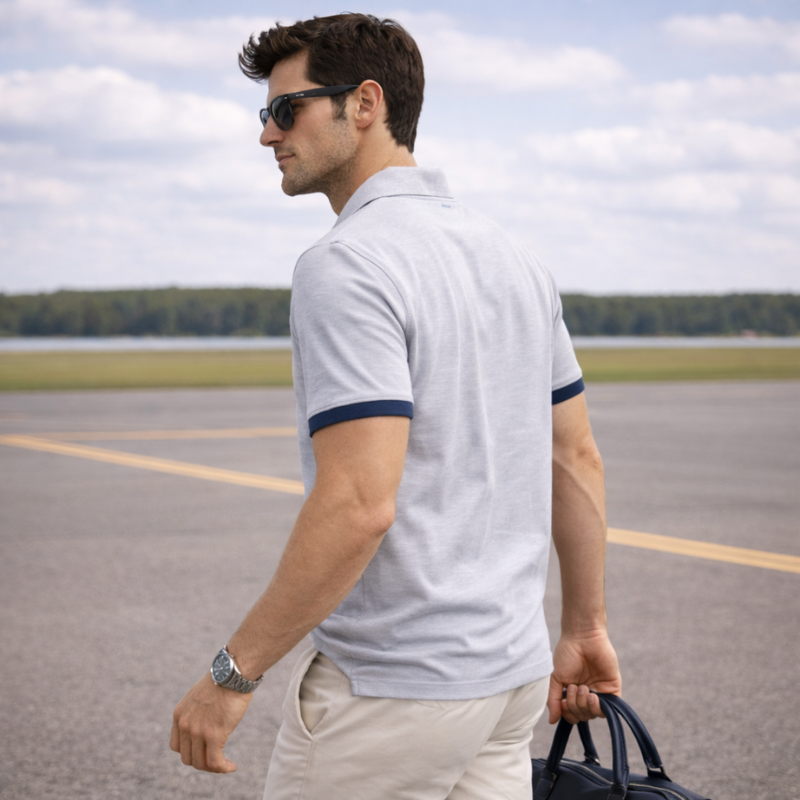 Men’s Casual Classic Polo Shirt | Short Sleeve