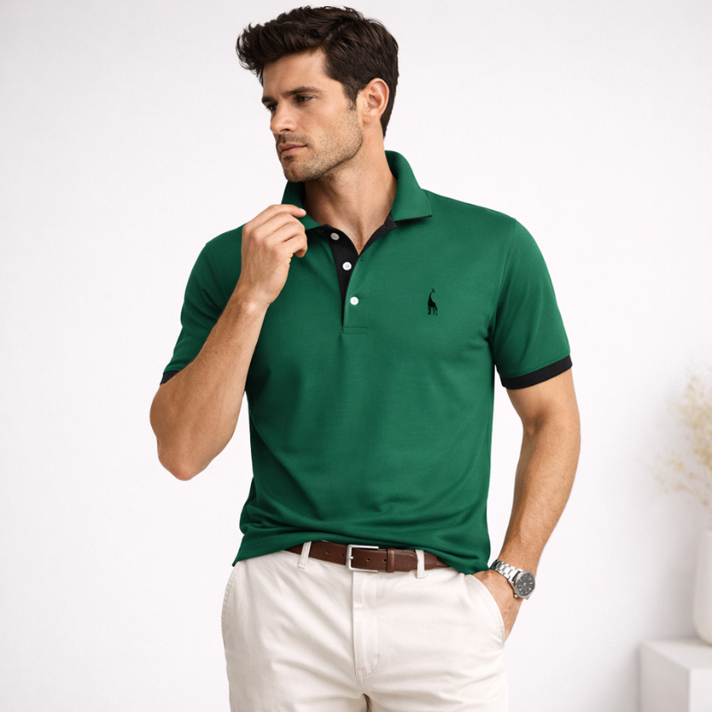 Men’s Casual Classic Polo Shirt | Short Sleeve