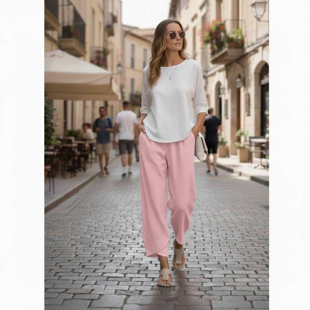 Women's Drift Fold Ankle l Trousers