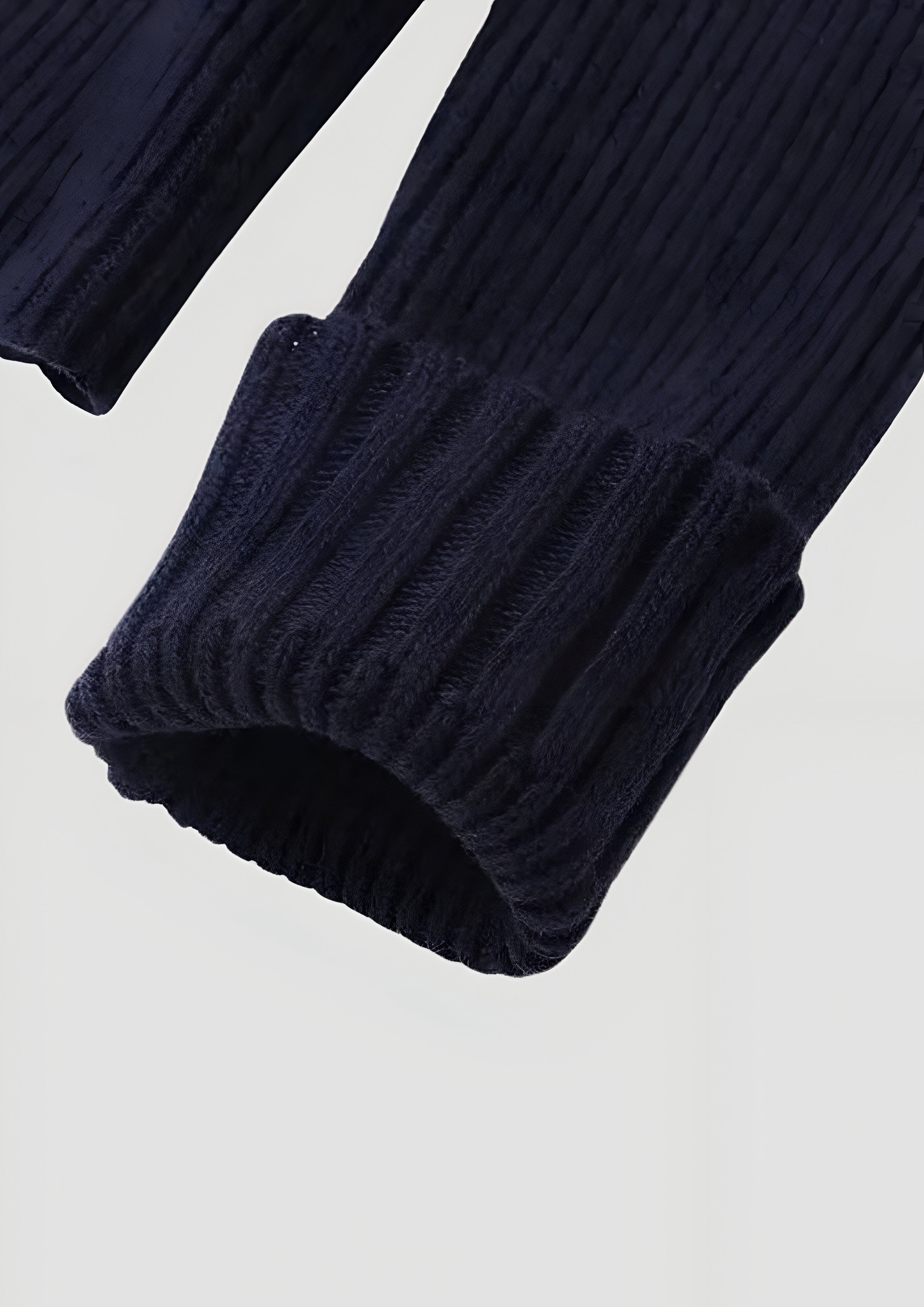 Navy Collared Cardigan | Women’s Denim Trim